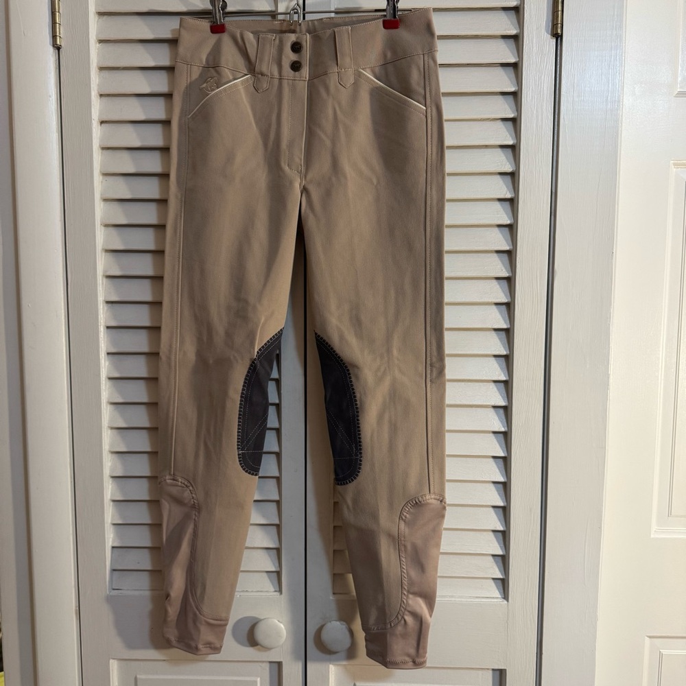 Piper Knee Patch Breeches - Tan